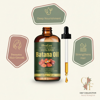 Batana Miracle Growth Oil – Thicker, Longer Hair | C&F Collective™