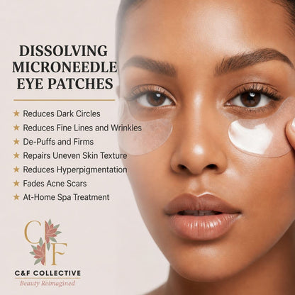 Clinical Glow Dissolving Microneedle Eye Patches | C&F Collective™