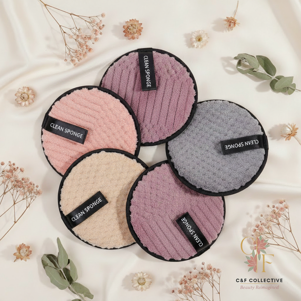 Soft & Reusable Makeup Remover Pads | C&F Collective™