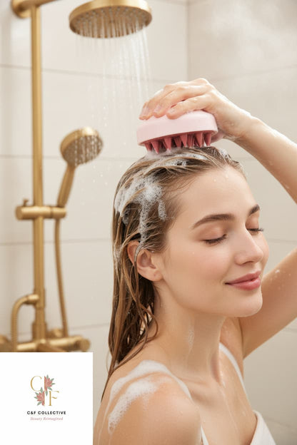 C&F Collective™ Silicone Scalp Massager | Healthier Hair Starts at the Root