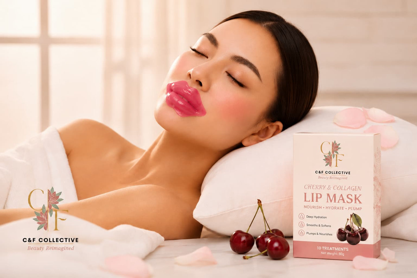 Nourishing Lip Rescue Mask – Deep Moisture for Soft, Healthy Lips | C&F Collective™